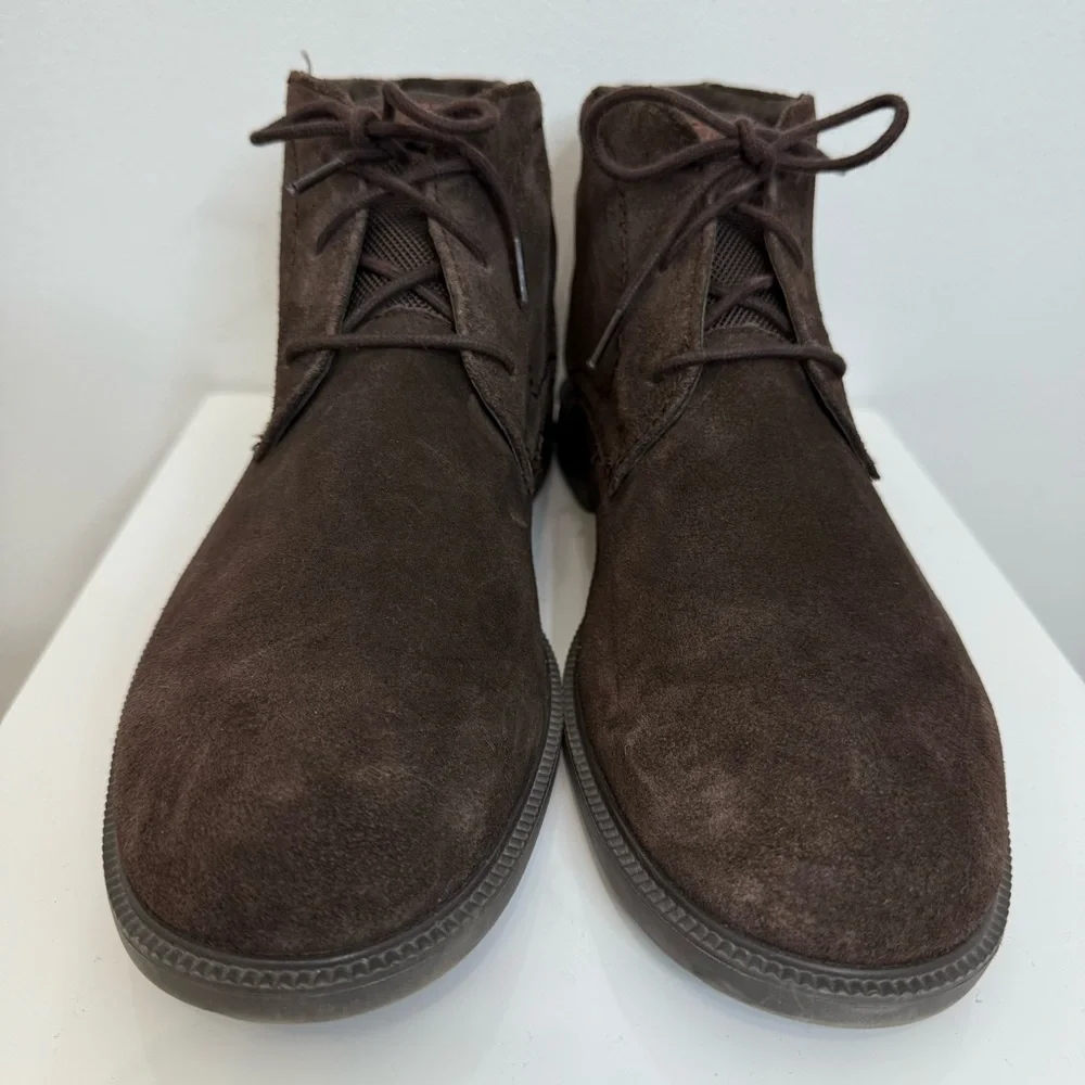 Rockport Brown Suede Berenger Chukka Boots Shoe Men’s Size 10.5 Comfort Dress